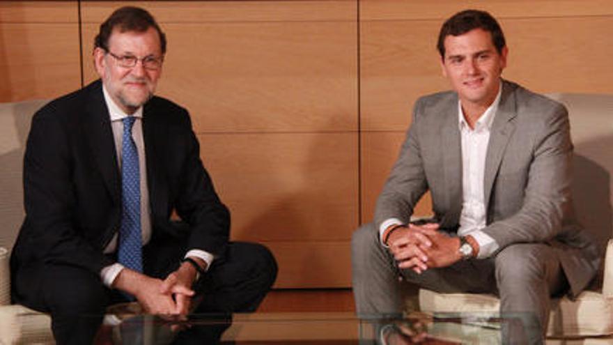 Rajoy i Rivera en una imatge recent