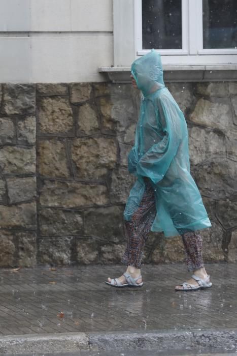 Ruixat a la ciutat de Girona