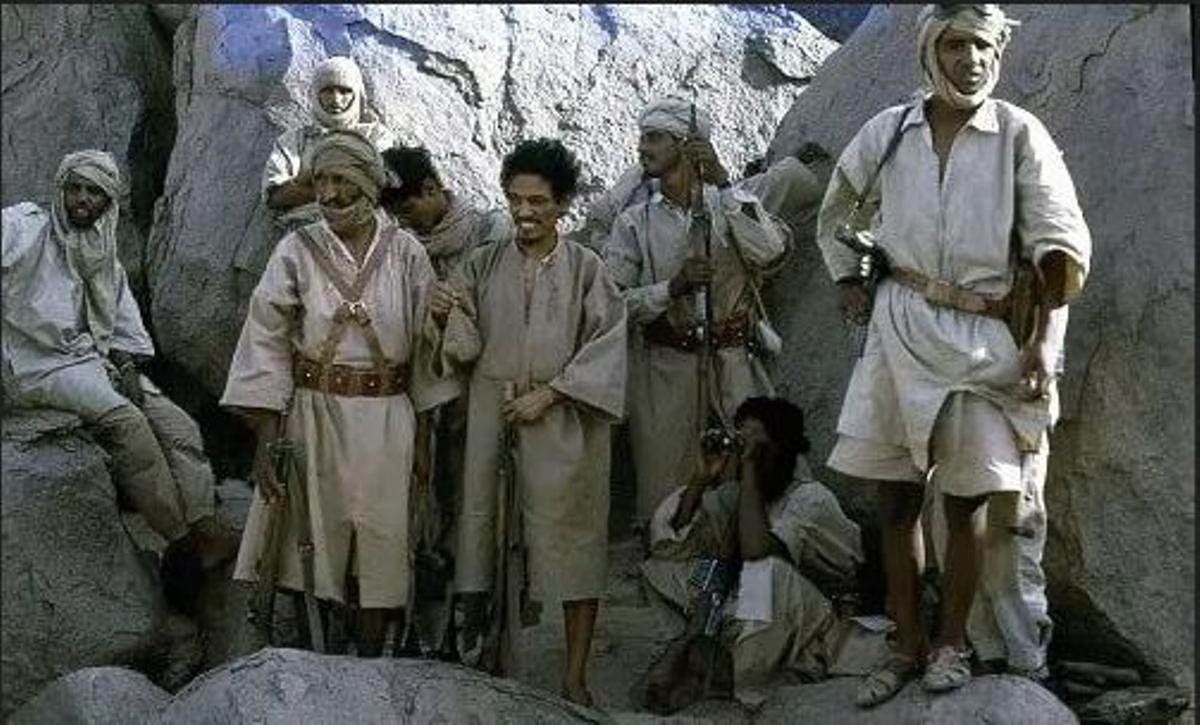 Imagen del Frente Polisario en sus inicios