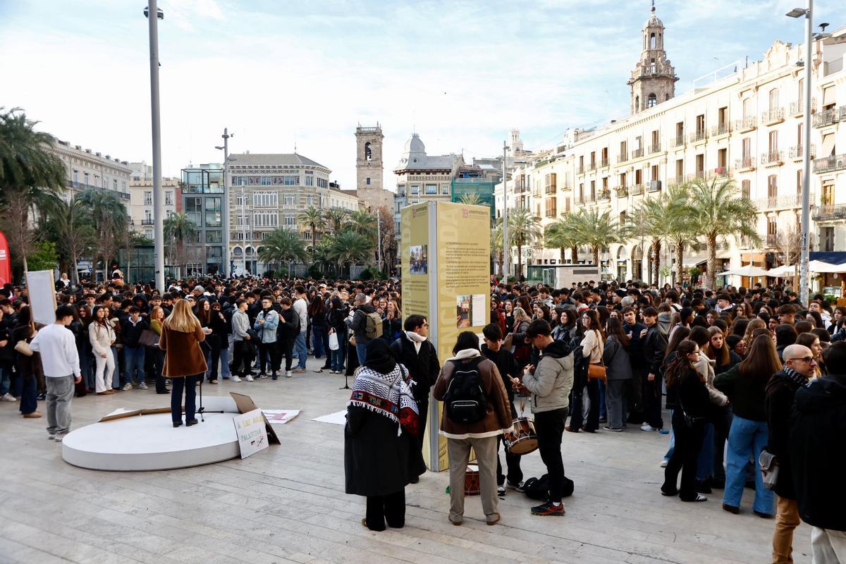 Inicio de la valencianada.