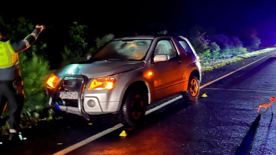 Muere un octogenario tras ser atropellado de noche en Sandiás