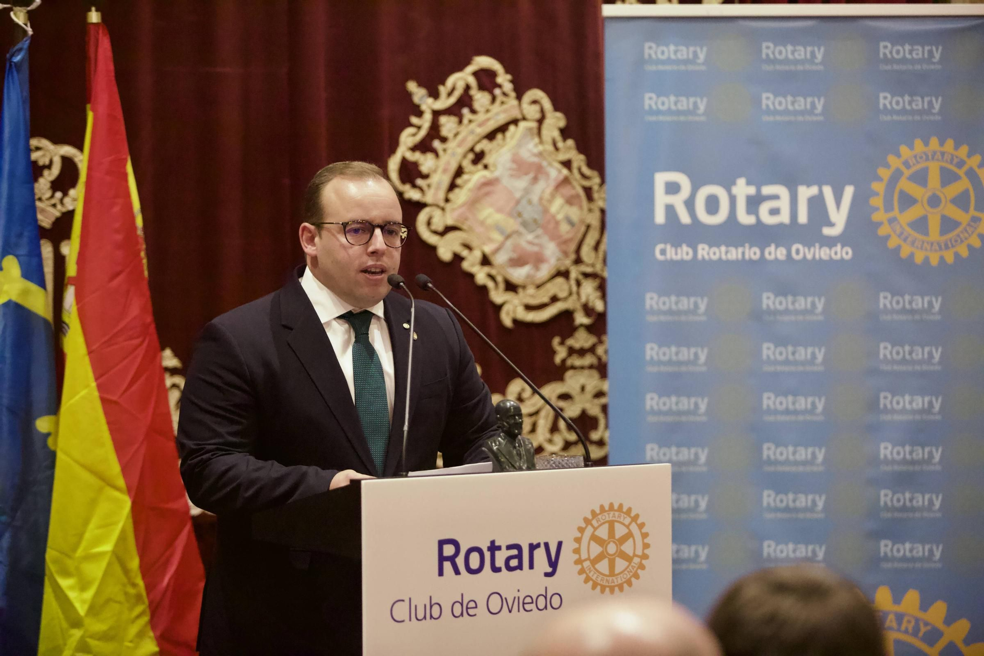 En imágenes: Entrega del premio "Paul Harris" del Rotary Club al empresario Álvaro Platero