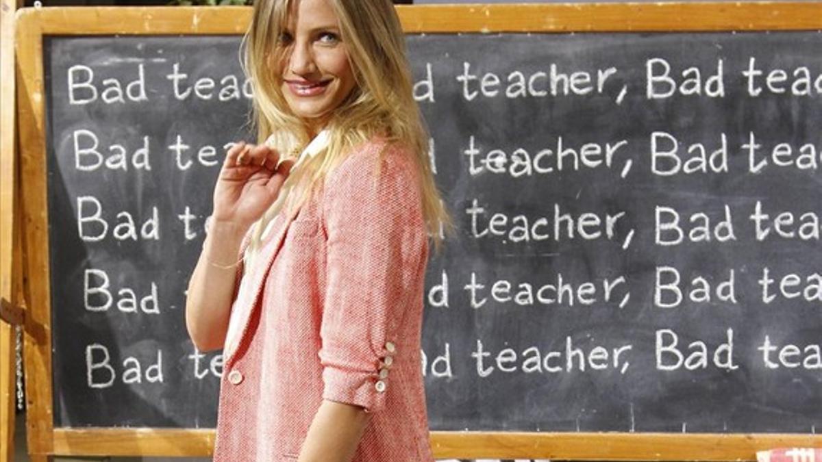 cameron diaz en bad teacher