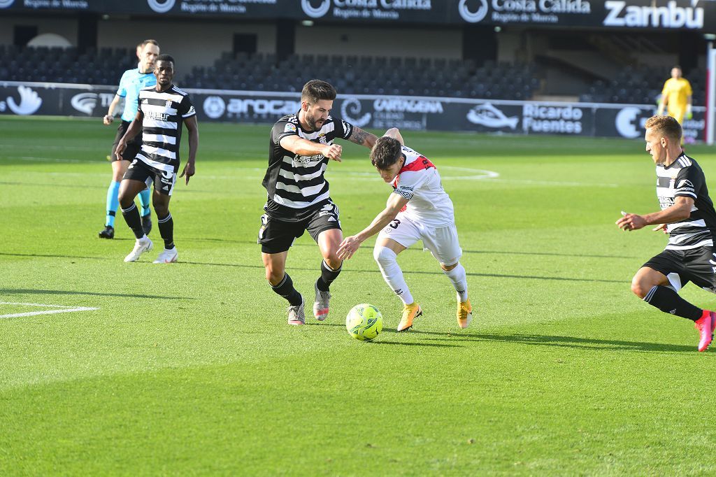 El Cartagena planta cara al Rayo Vallecano