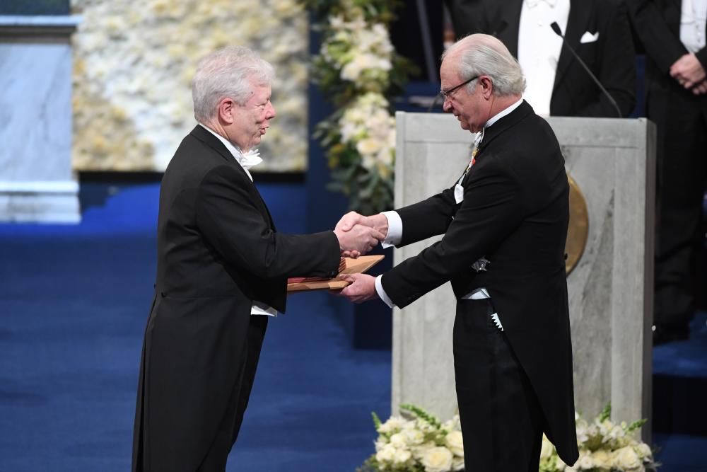 Nobel award ceremony in Stockholm