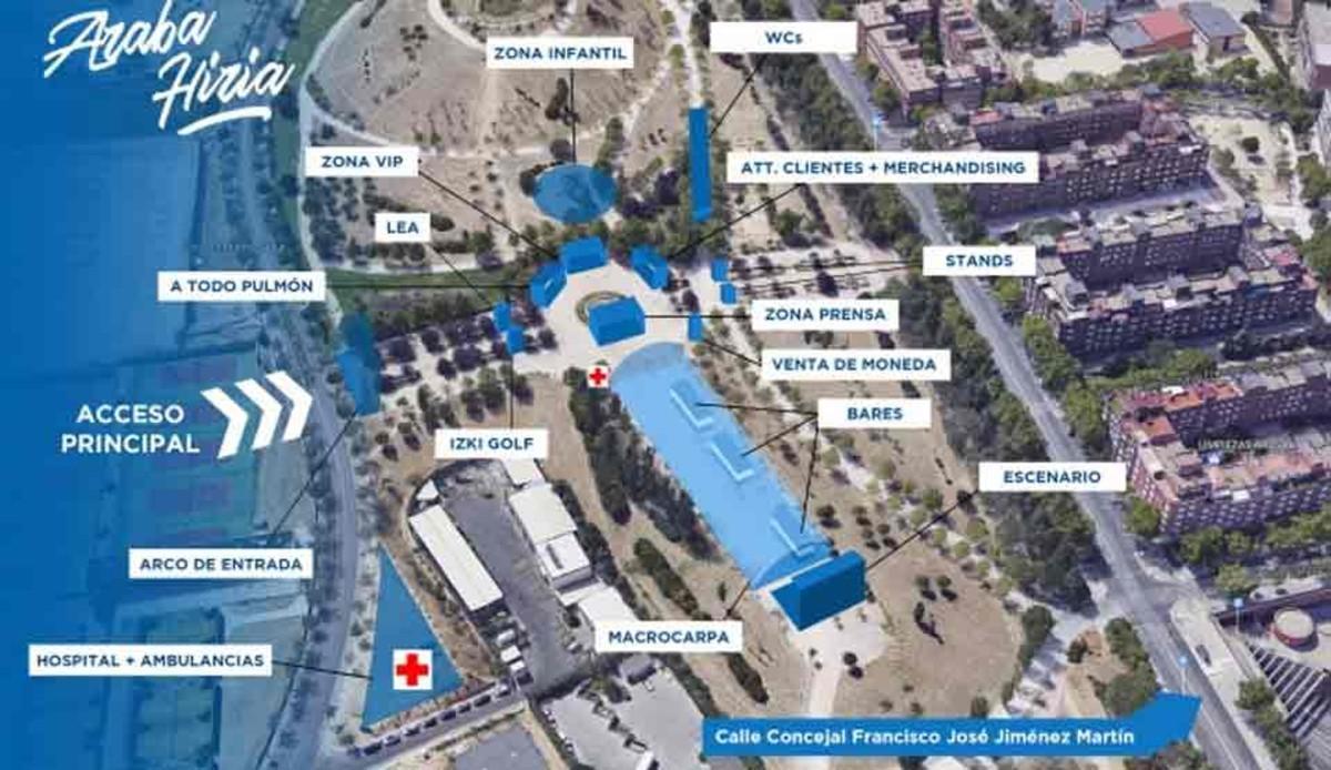 El Alavés ha presentado su 'Araba Hiria'