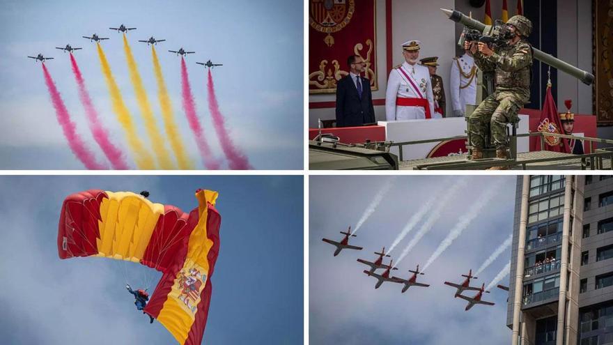 Paracaidismo, más de 130 vehículos y 46 aviones: las Fuerzas Armadas se desplegarán por todo Vigo