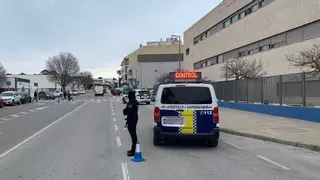 Atrapan en Teulada a un 'narco' que se dio a la fuga en su coche a toda velocidad e intentó atropellar a un policía