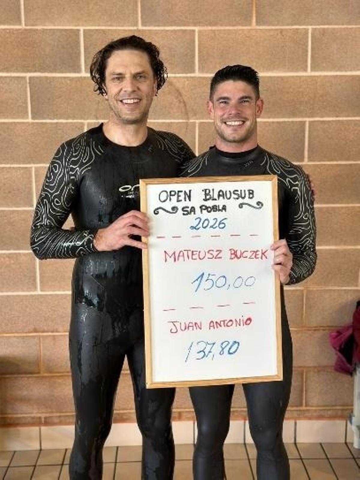 Juanan Servera y Mateus Bucscek, dominadores de la categoría masculina.