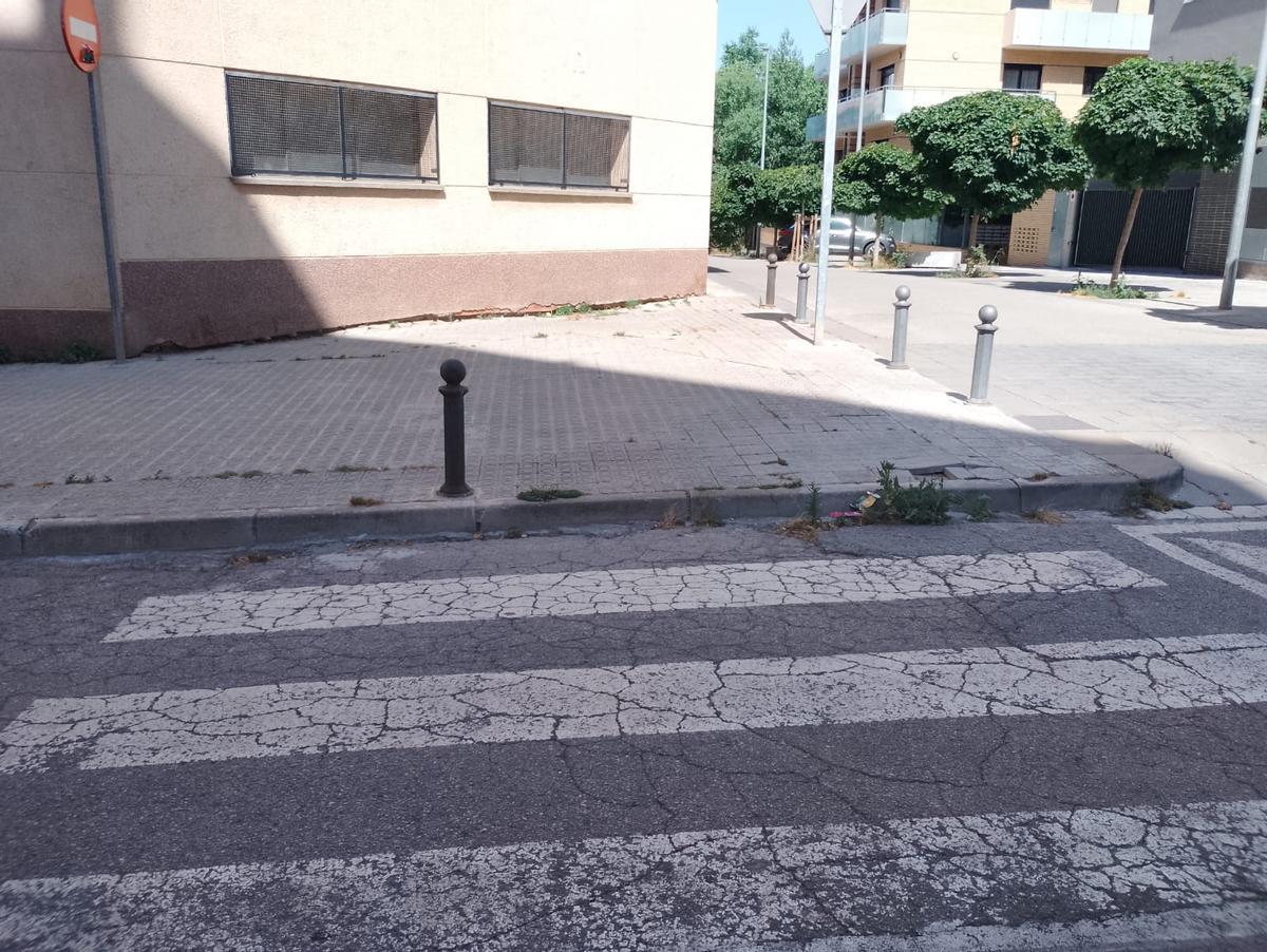 Rebaixos de passos de vianants