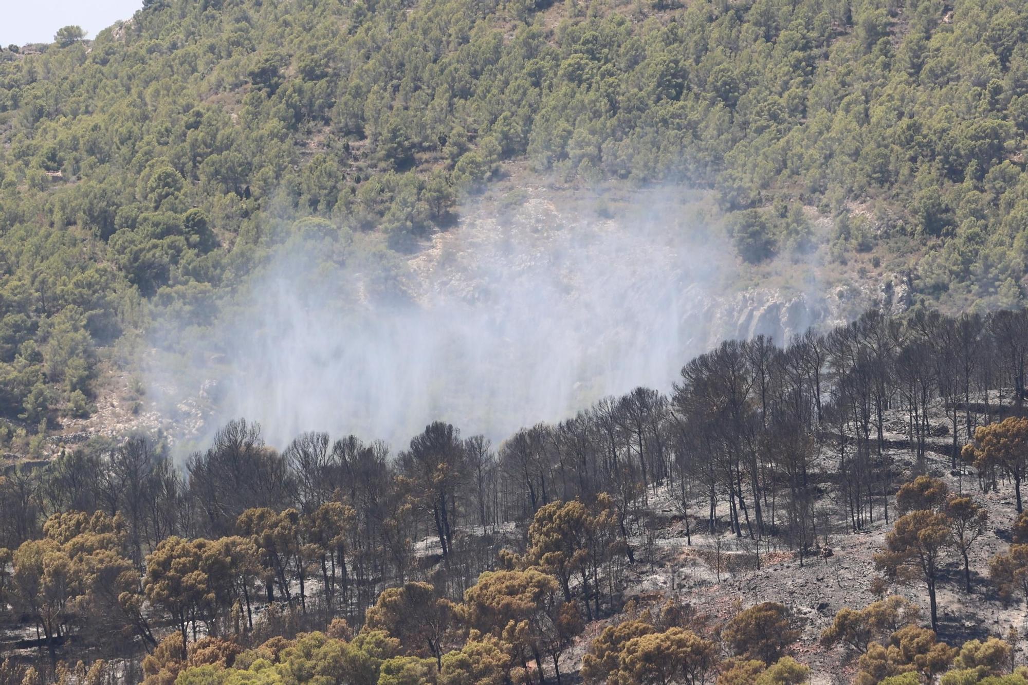 Galería de imágenes: Estabilizan el incendio del Desert