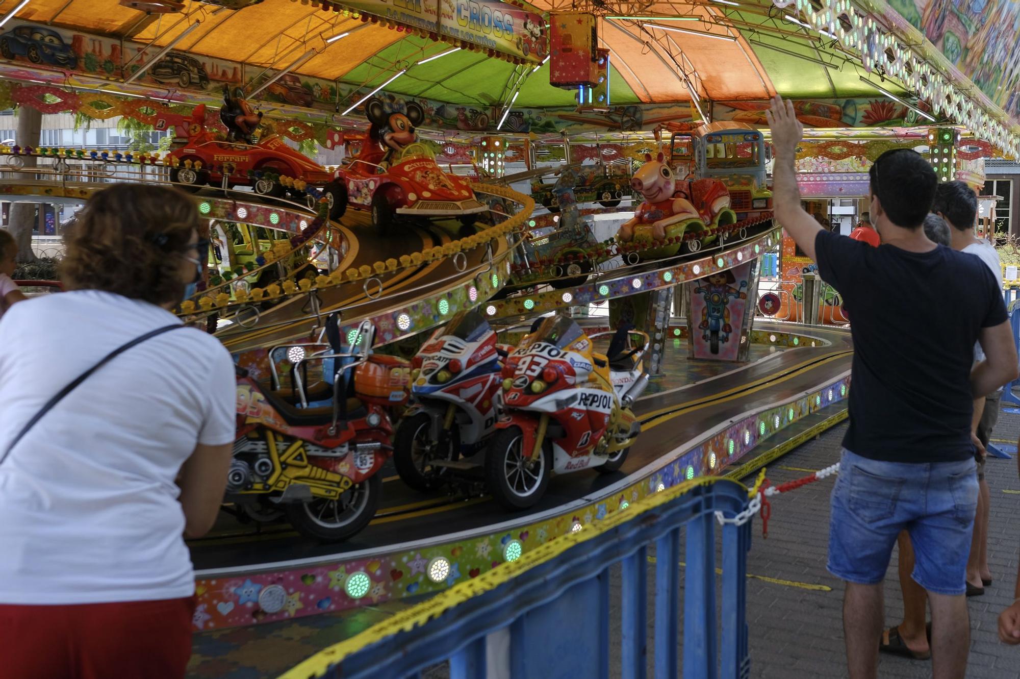 Feriantes en el parque de San Telmo (18/07/2021)