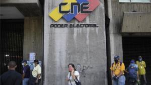 Edifico del Consejo Nacional Electoral de Venezuela.