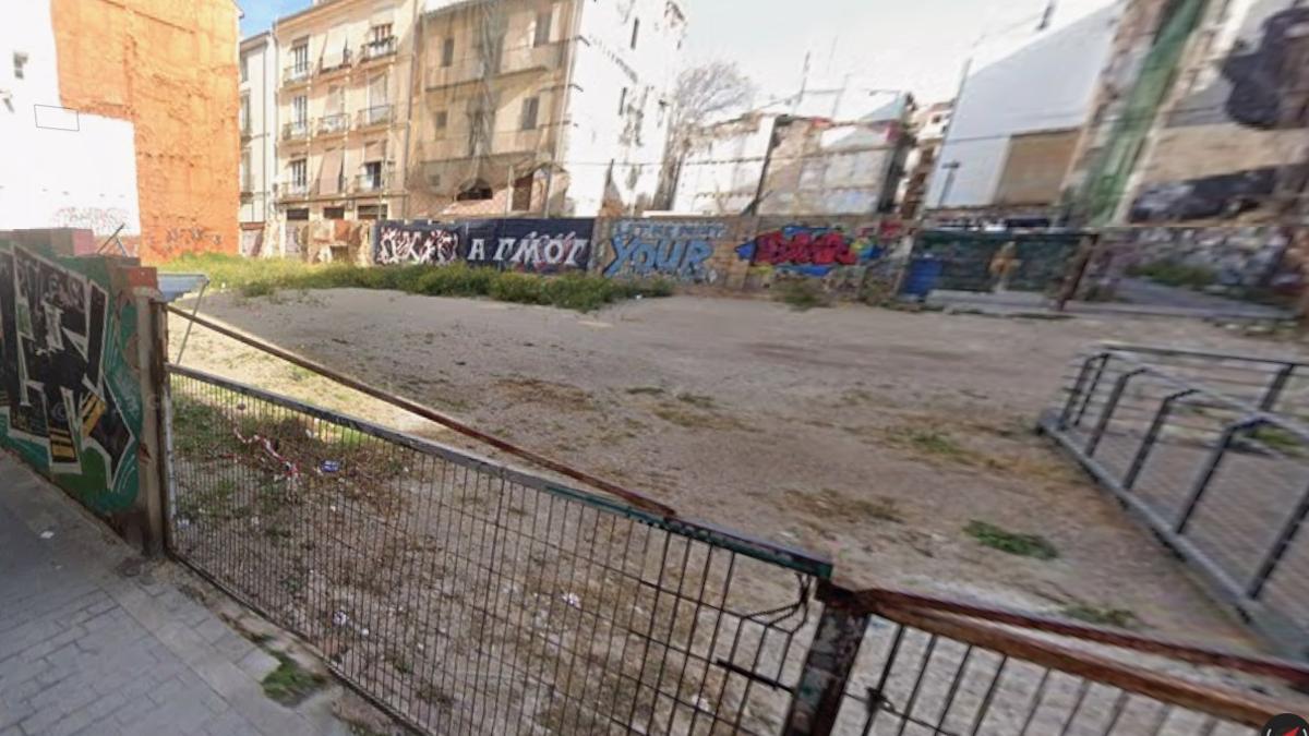 Un solar que dejará de estar vacío en el mismísimo centro de València