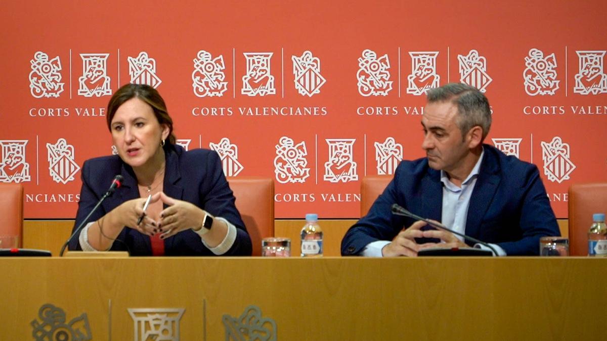 María Jose Catalá y Miguel Barrachina