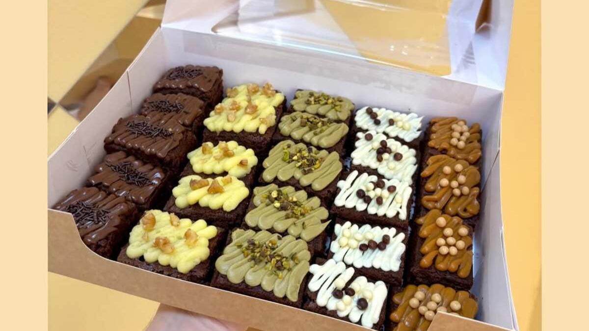 Caja de brownies