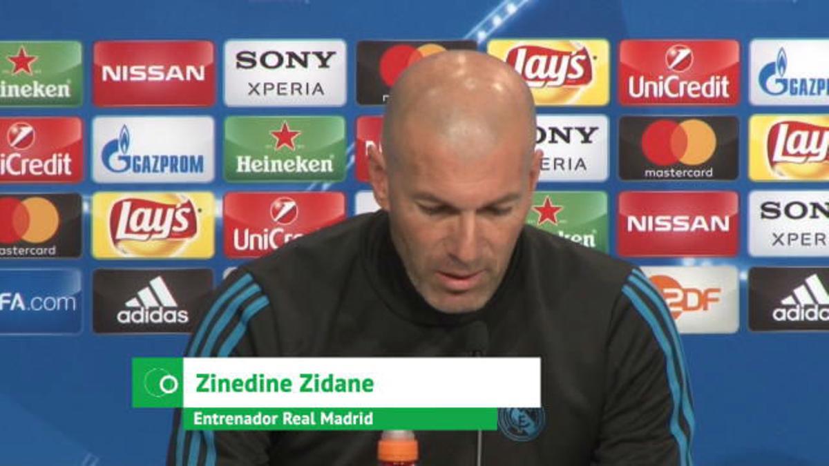 Zidane: No estoy en contra de James