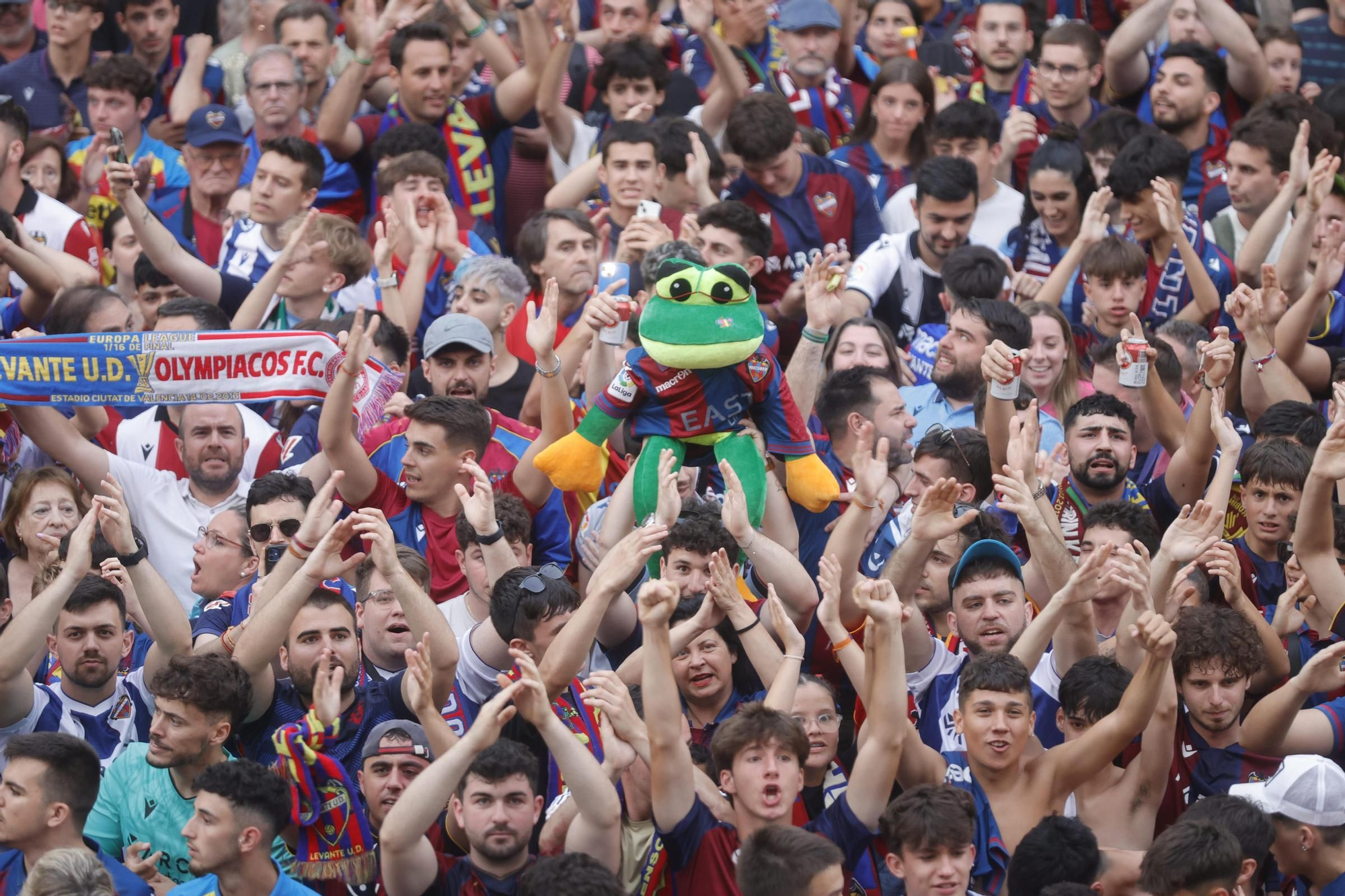 La celebración del ascenso del Levante UD, en imágenes