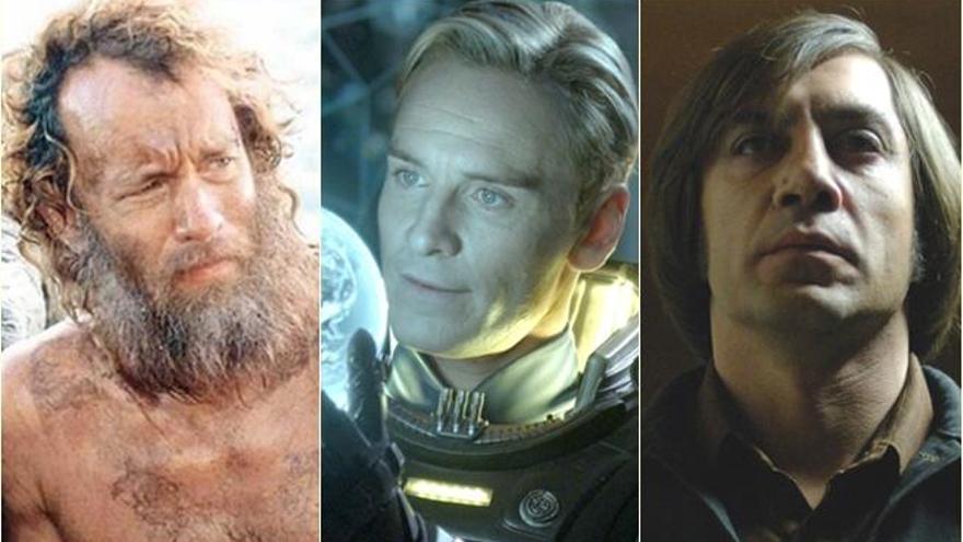 Imágenes de &#039;Naúfrago&#039;, &#039;Prometheus&#039; y &#039;No es país para viejos&#039;.