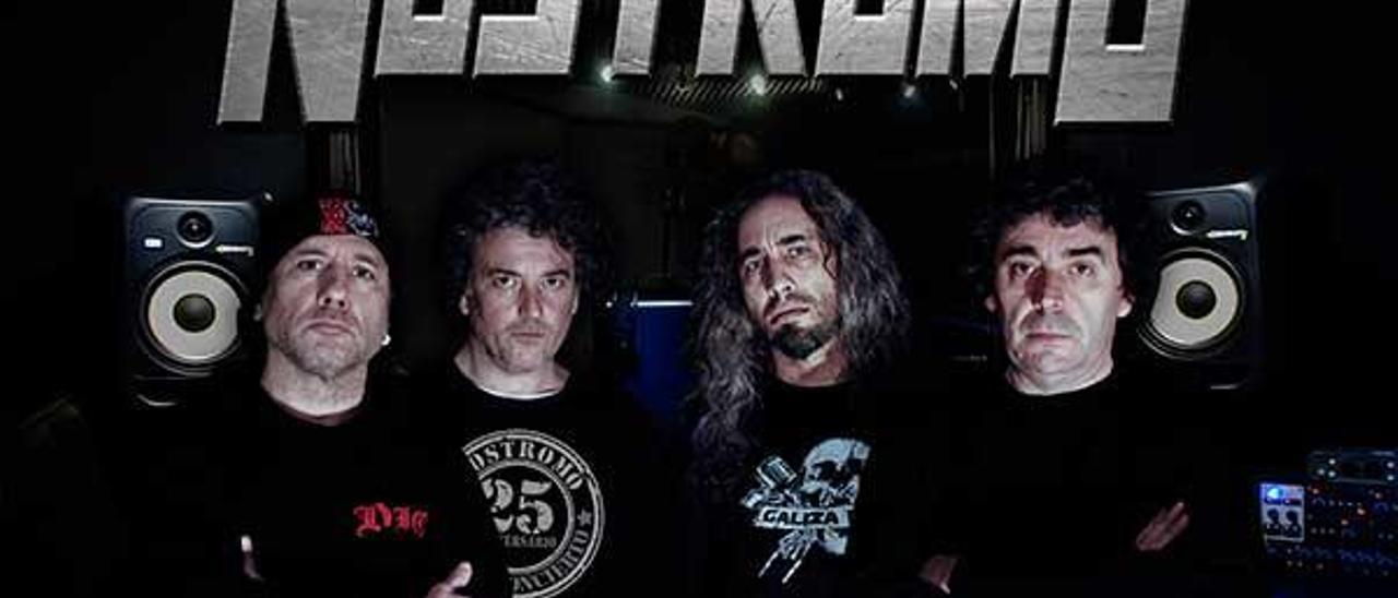 Los componentes de Nostromo se vuelven a subir a un escenario el próximo 10 de mayo en un concierto único.