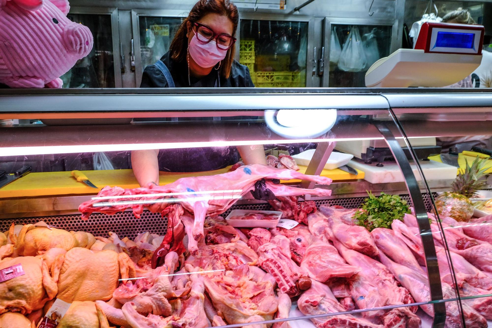 Compras para la cena de Nochebuena en el Mercado Central de Las Palmas de Gran Canaria