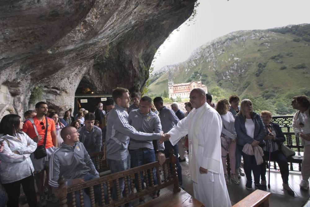 La visita del Oviedo a Covadonga