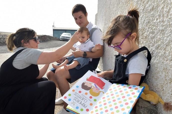 26-07-2019 SANTA LUCÍA DE TIRAJANA. Sesión fotográfica para familias en duelo perinatal con la fotógrafa Norma Grau, en las Salinas de Tenefé  | 26/07/2019 | Fotógrafo: Andrés Cruz