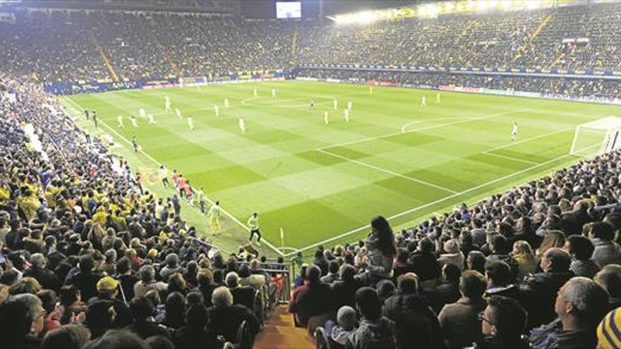 La Cerámica, el estadio en el que no se ve el cemento