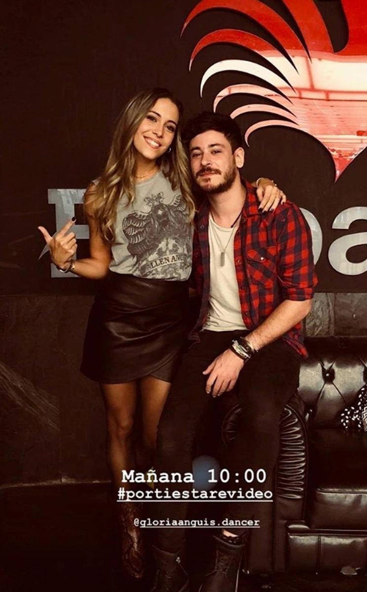 Cepeda y Gloria, la chica que protagoniza el videoclip de 'Por ti estaré'