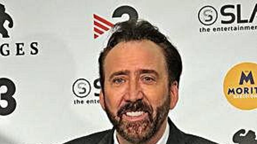 El actor Nicolas Cage.