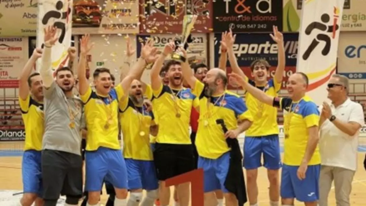 L*equip de futbol sala Barcelona FS B2/B3 de l*ONCE Catalunya fa hist辰ria