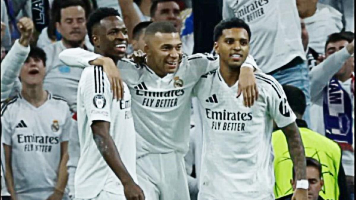 Real Madrid - Arsenal: El gol de Vinicius