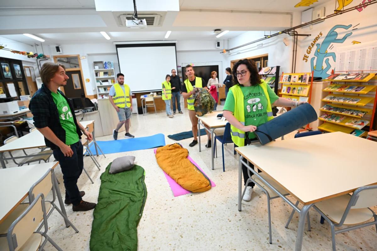 Encierro de profesores en el instituto Cayetano Sempere de Elche