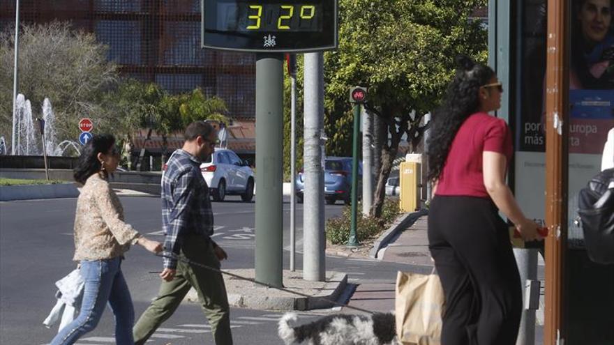 La temperatura máxima llega a los 27,7 grados en Córdoba