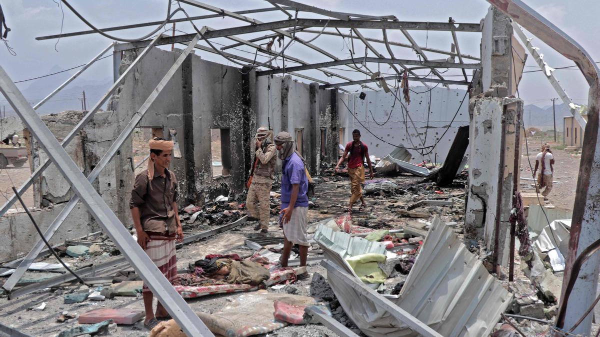 El norte de Yemen ha sido arrasado por la guerra.