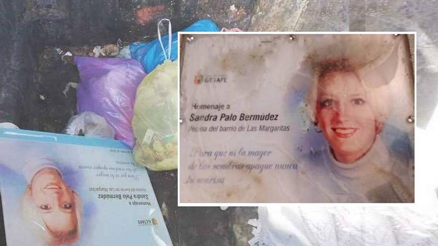 Vandalizan, por octava vez, el monolito en recuerdo a Sandra Palo: &quot;¿Se puede ser más cruel?&quot;