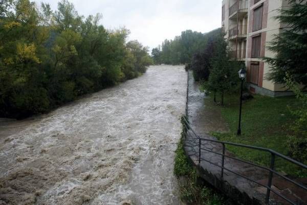 Fotogalería: Lluvias torrenciales en Aragón