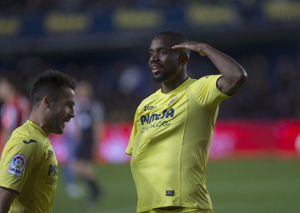 El partido del Villarreal y el Sporting, en imágenes