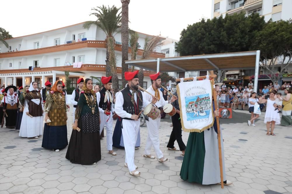 El barrio de ses Figueretes dio ayer comienzo a sus fiestas patronales, en honor a Sant Ciriac