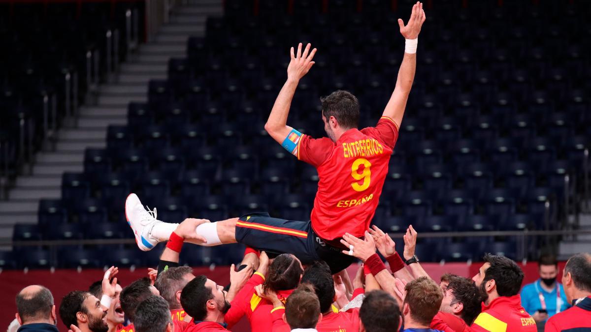 Raúl Entrerríos se retiró en 2021 con un bronce olímpico