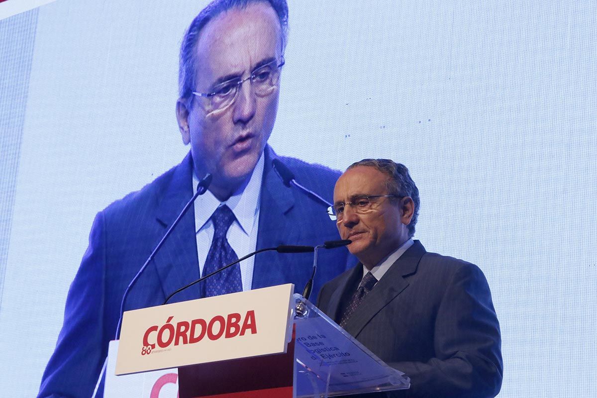 Javier Moll durante su discurso