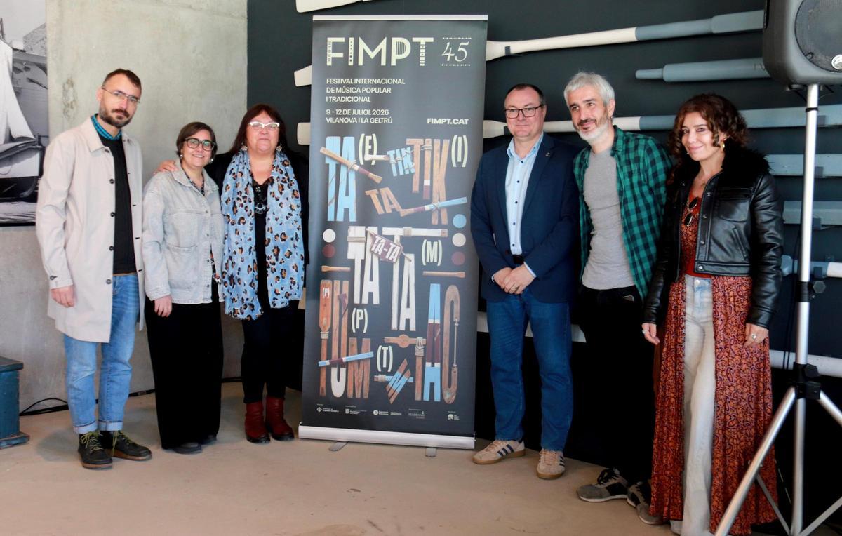 Presentación del cartel de la 45 edición del Festival Internacional de Música Popular i Tradicional