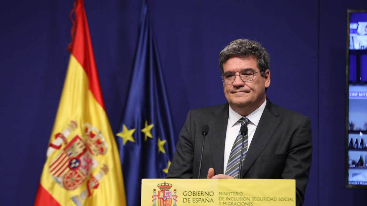 El ministro de Inclusión, Seguridad Social y Migraciones, José Luis Escrivá.