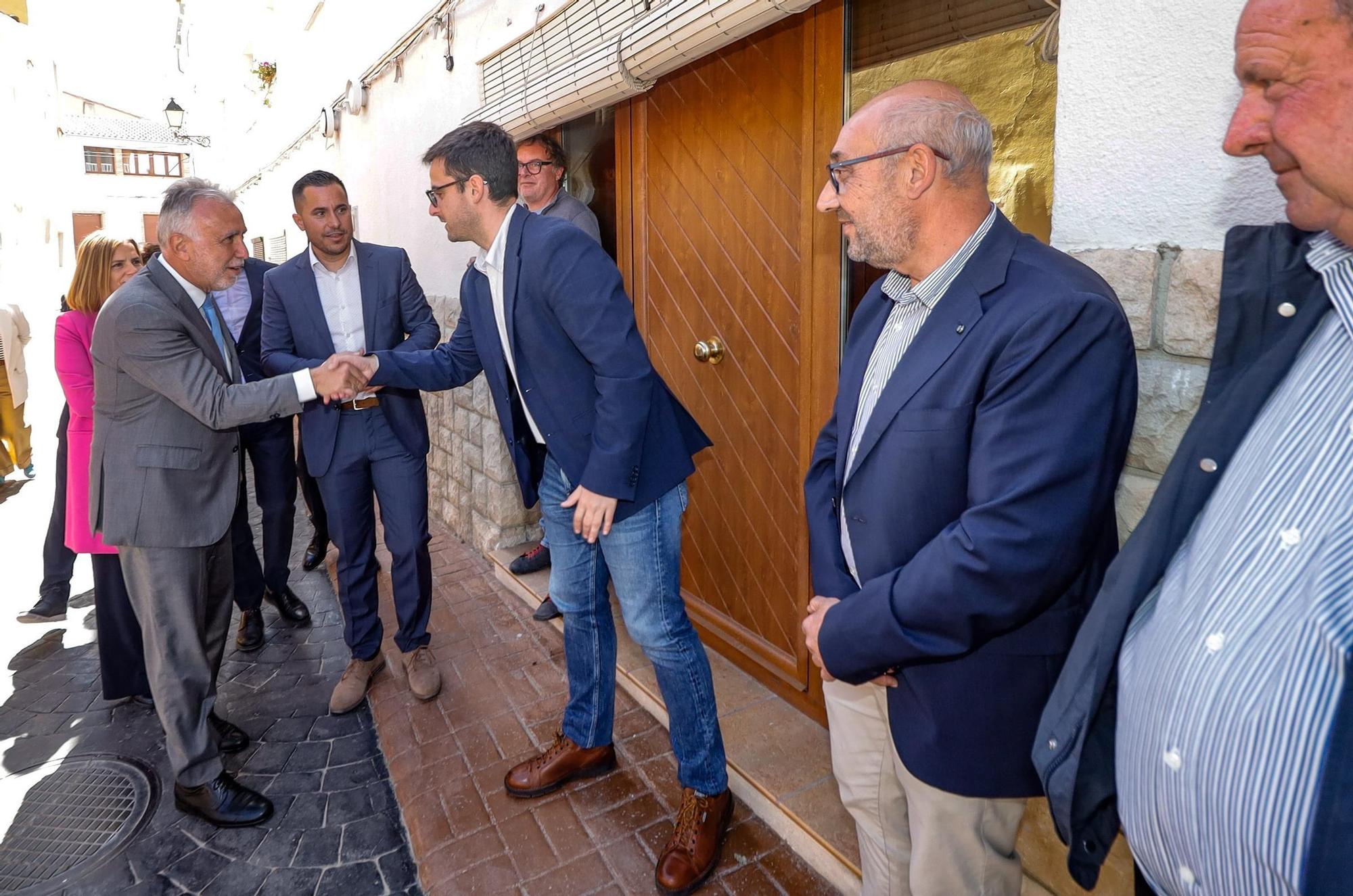 El ministro de Política Territorial y Memoria Democrática visita Fageca
