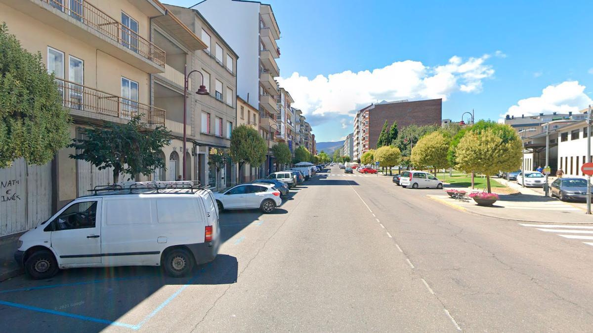 Avenida en la que han ocurrido los hechos.