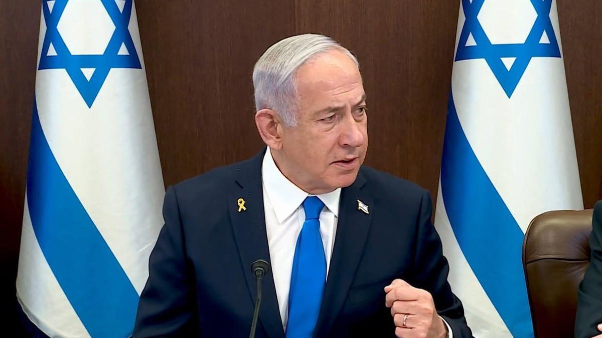 El primer ministro israelí, Benjamin Netanyahu
