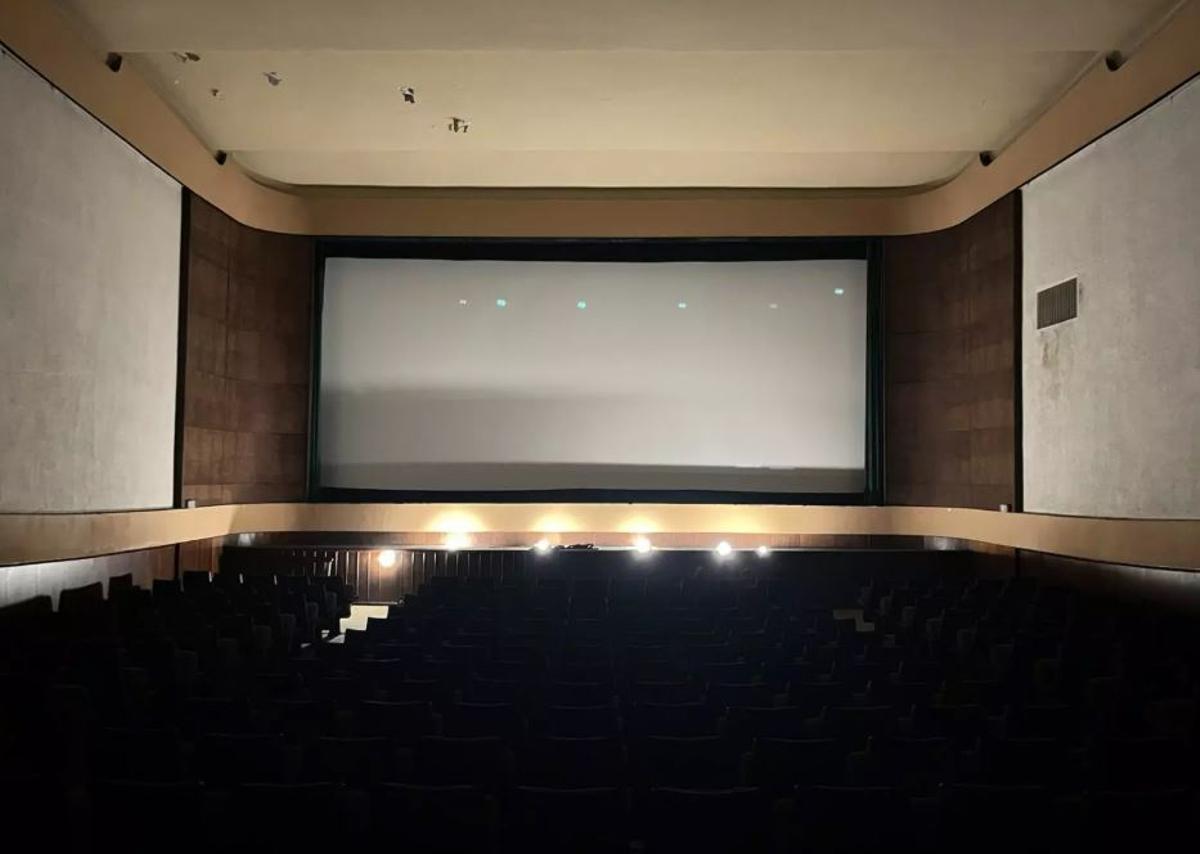 Una vista del interior del Cinema Goya de Manacor