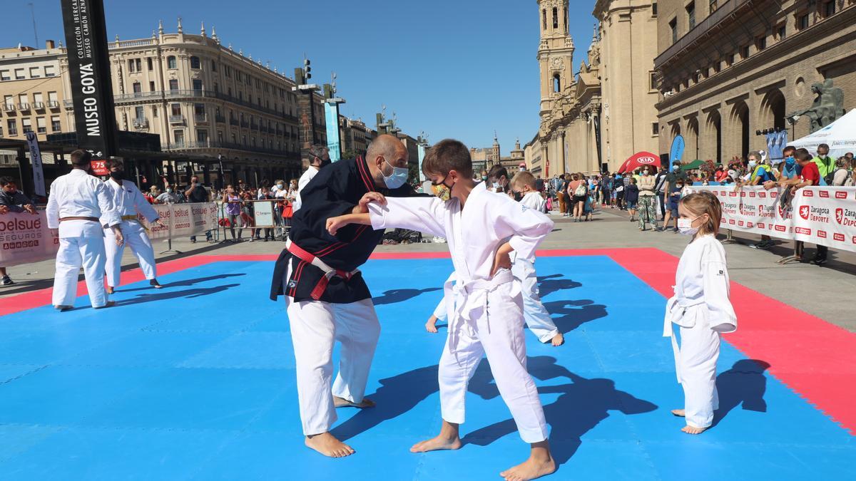 Las artes marciales acapararon mucha participación.