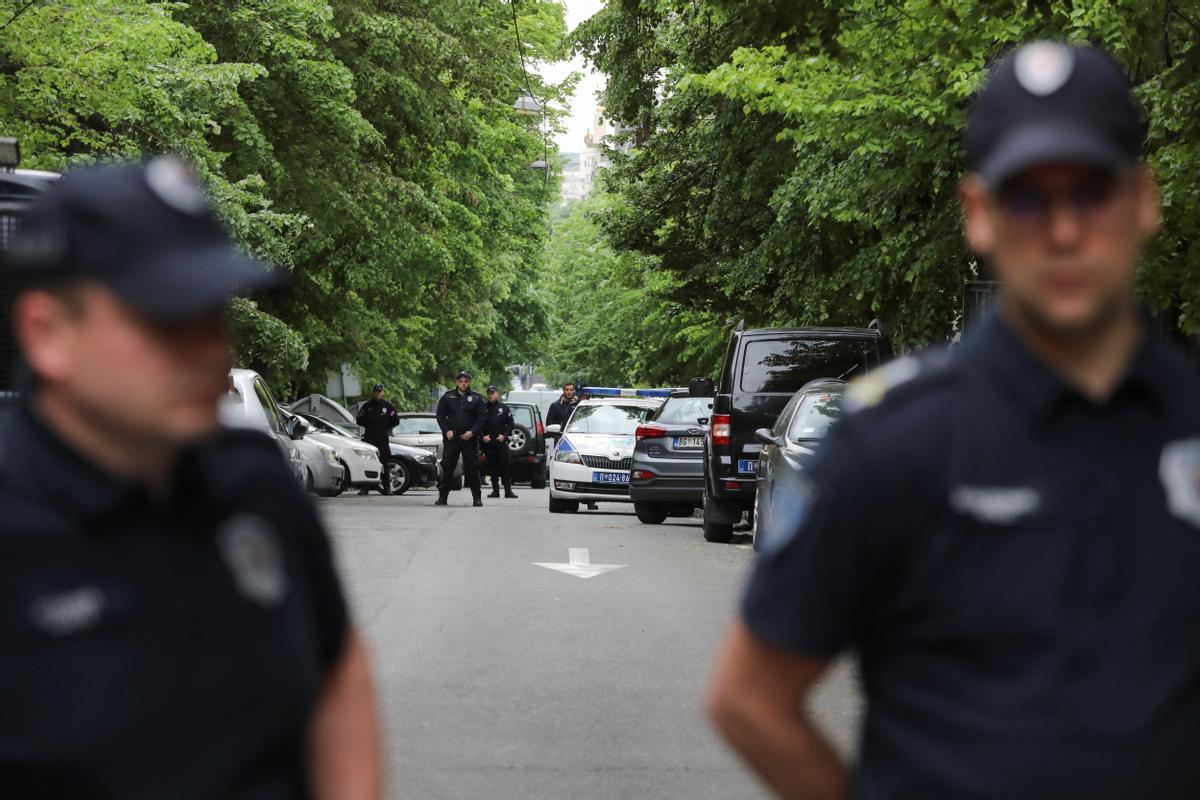 Masacre en una escuela de Belgrado