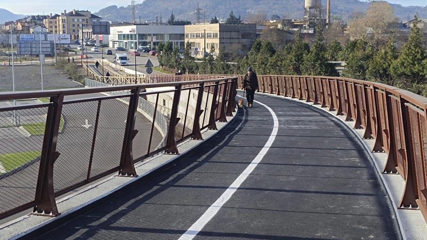 Siero completará la senda de Lugones a La Fresneda con césped y abedules: este es el proyecto municipal